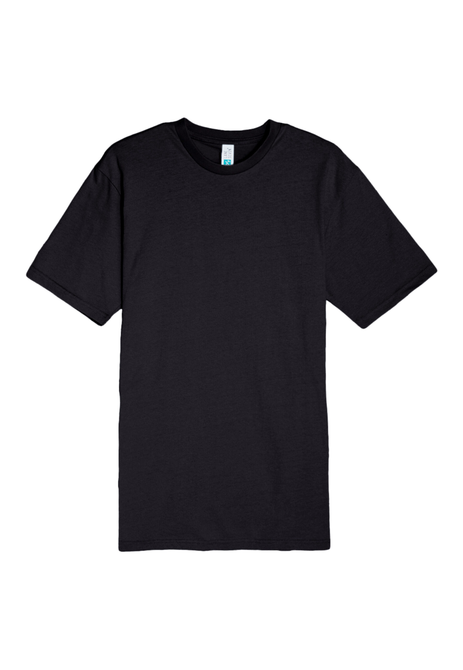 Lane-Seven-LS15001-Flat-Urban-Heavyweight-Tee-Black-Front-scaled