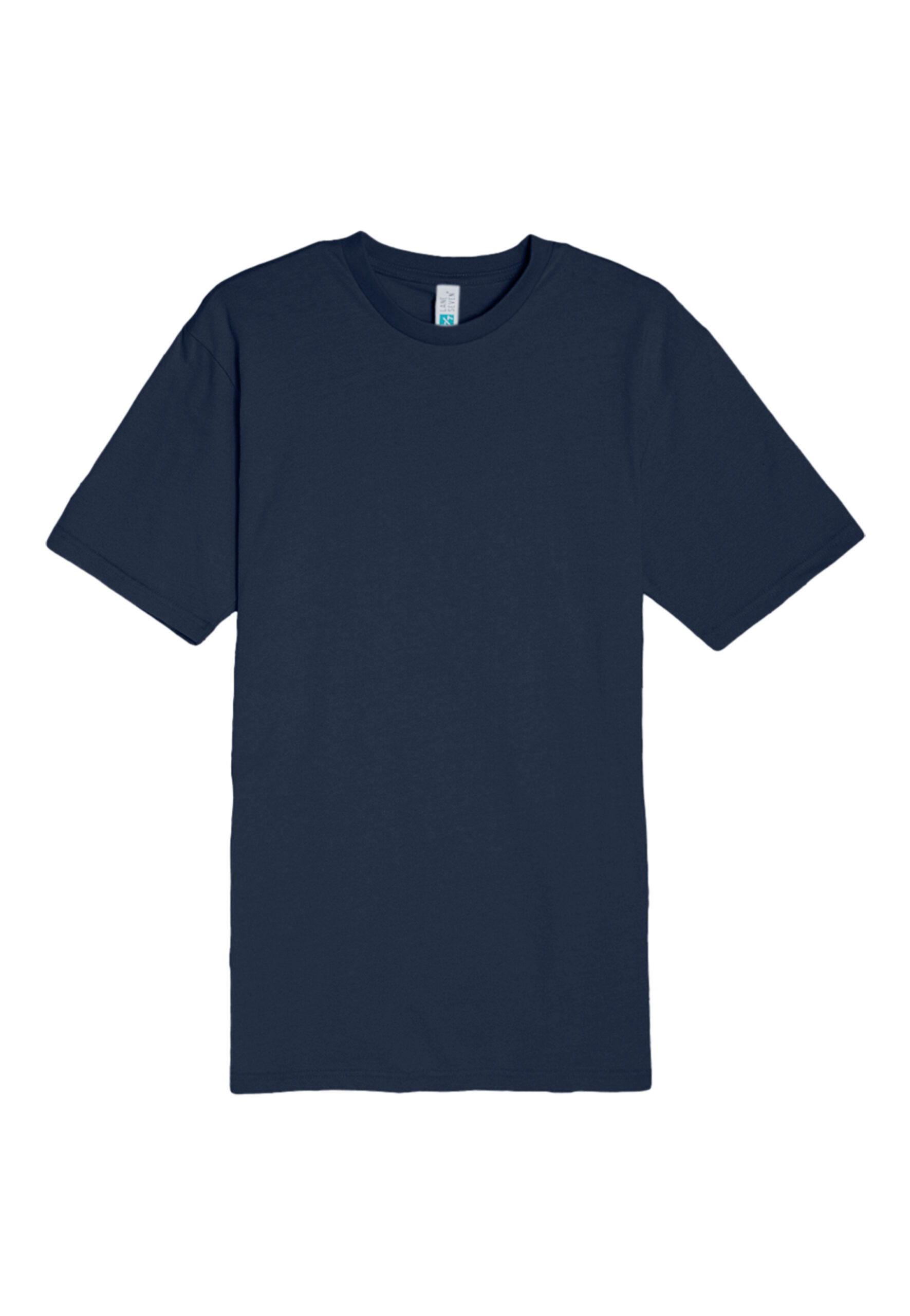 Lane-Seven-LS15001-Flat-Urban-Heavyweight-Tee-Navy-Front-scaled