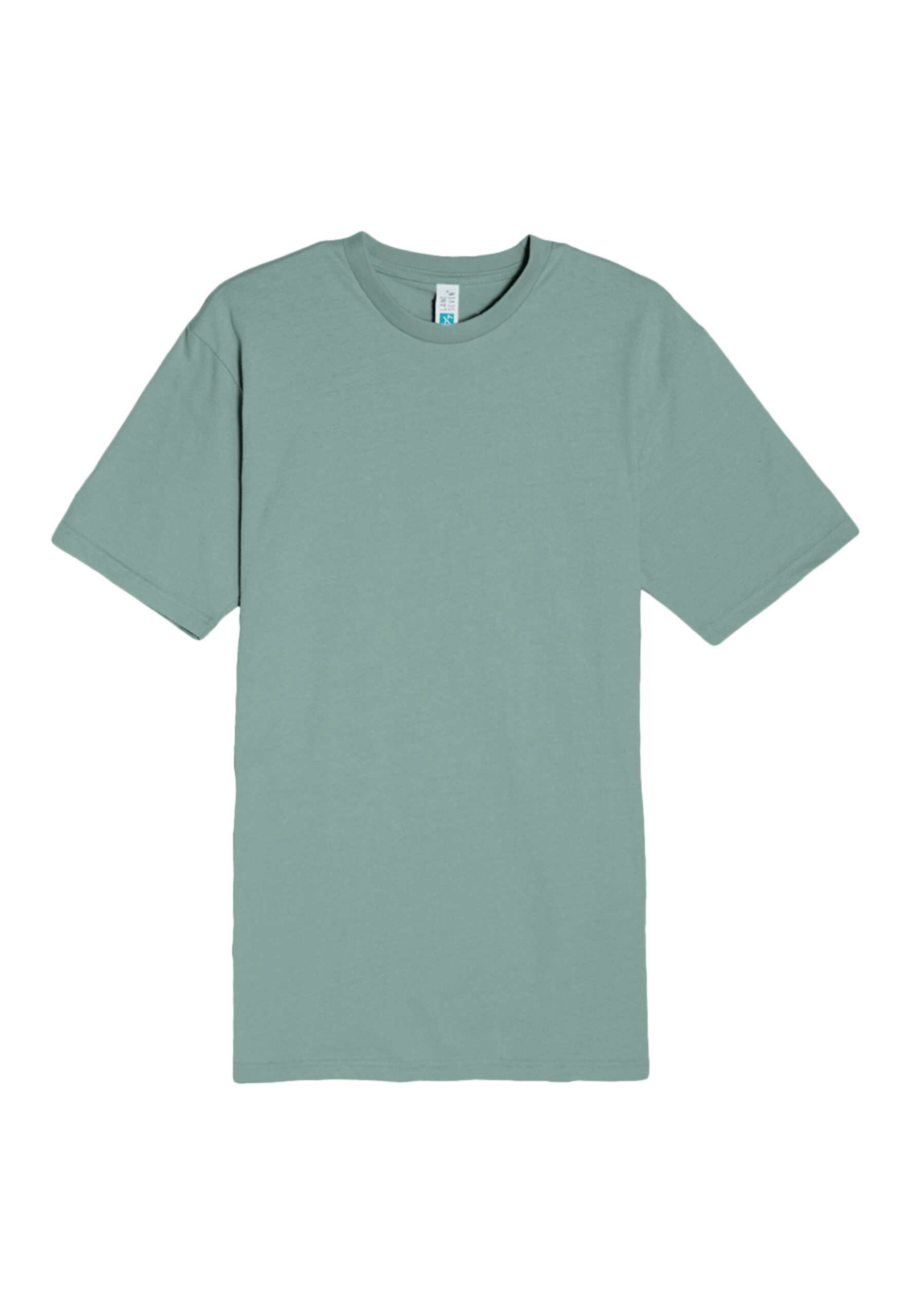Lane-Seven-LS15001-Flat-Urban-Heavyweight-Tee-Sage-Front-scaled