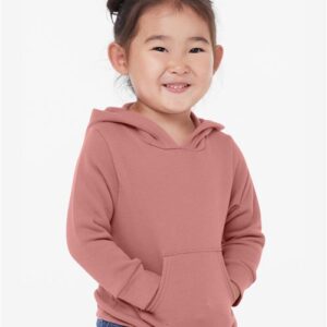 BELLA + CANVAS - Toddler Sponge Fleece Pullover Hoodie Sweatshirt - 3719T